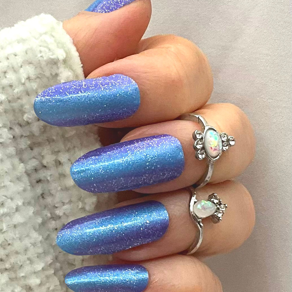 Contour Glittering Blue