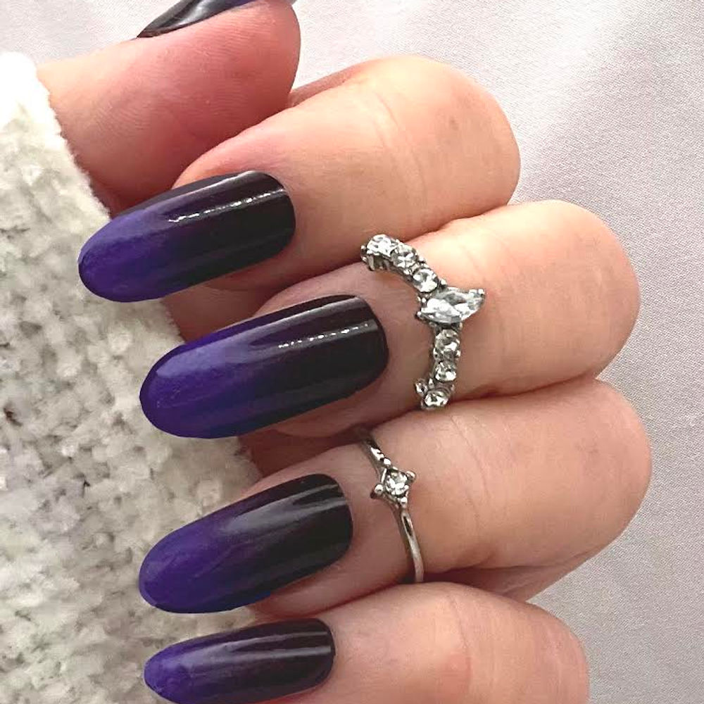 Dark Ombre Purple