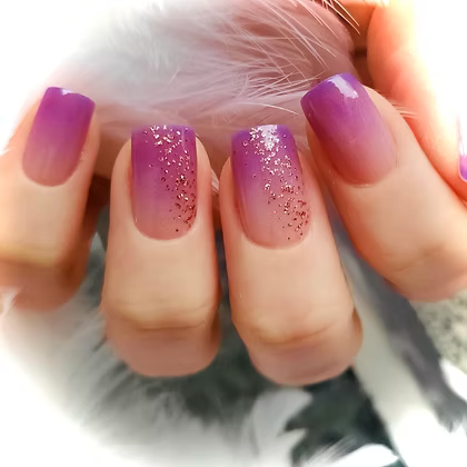 Glitter Rain - Rose Gold