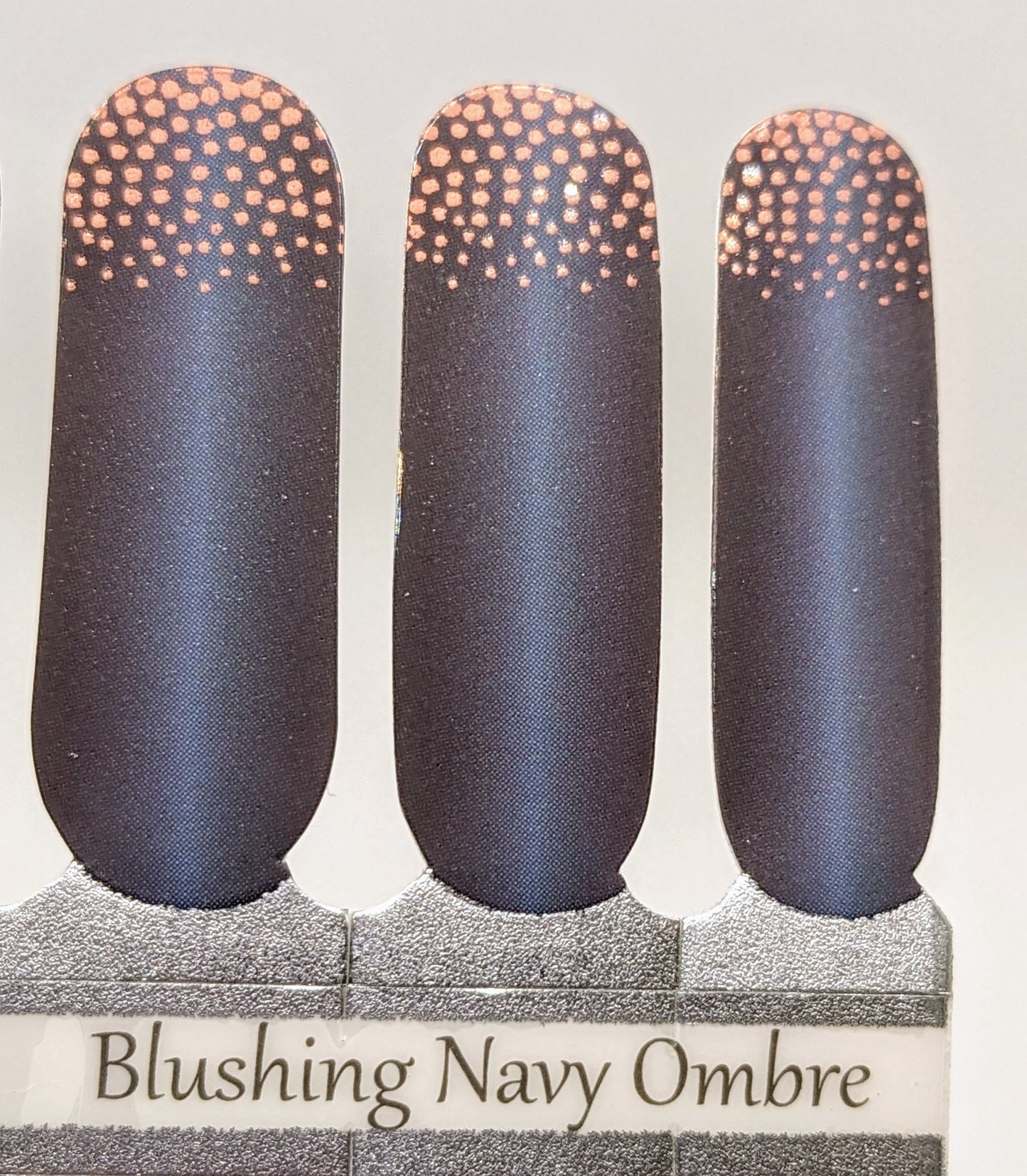 Blushing Navy Ombre