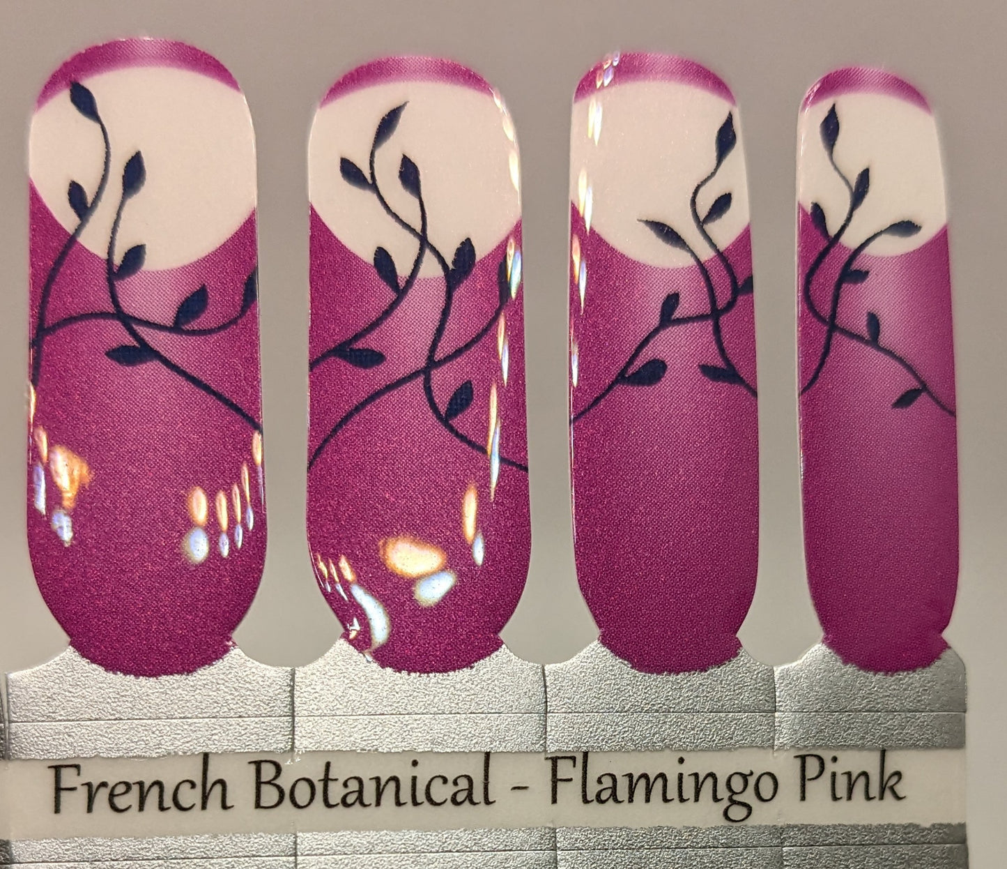 French Botanical-Flamingo Pink