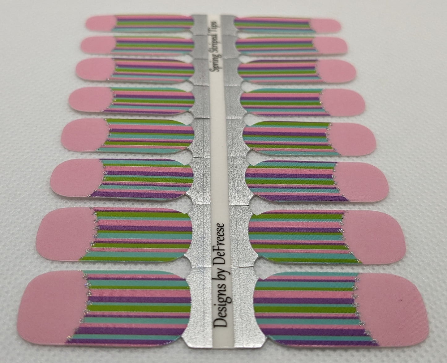 Spring Striped Tips