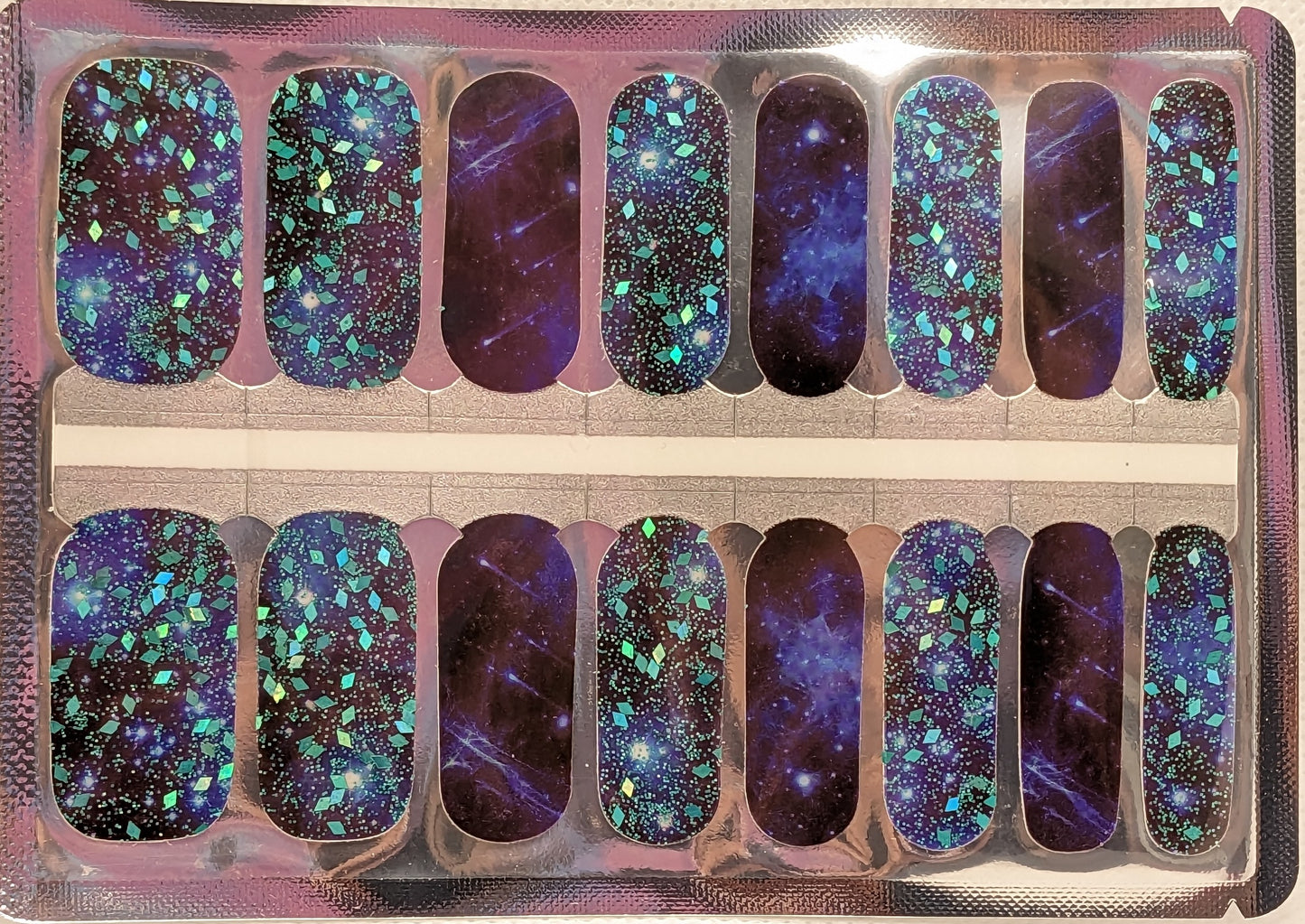 16 Count Huizi Stock Wraps - Glitter