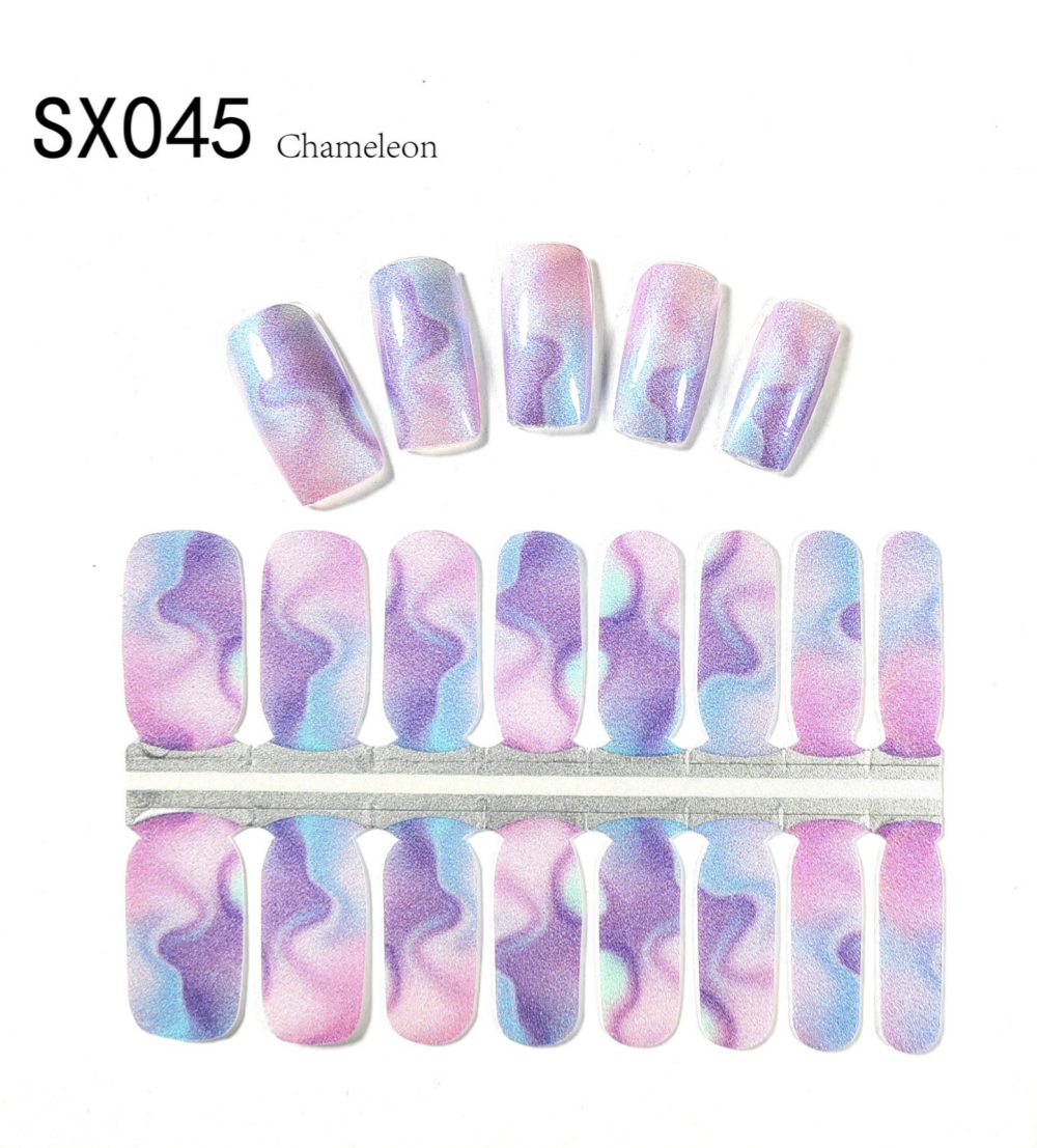 16 Count Kikilee Stock Wraps - Chameleon (Not all top coats cooperate)