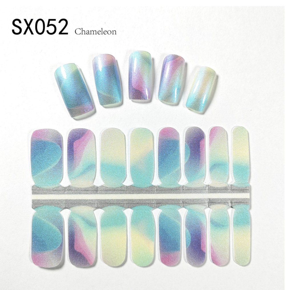 16 Count Kikilee Stock Wraps - Chameleon (Not all top coats cooperate)