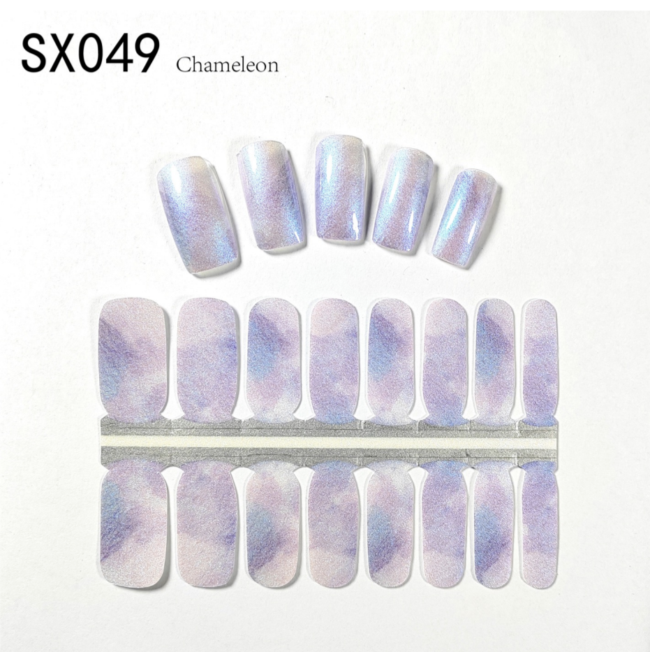 16 Count Kikilee Stock Wraps - Chameleon (Not all top coats cooperate)