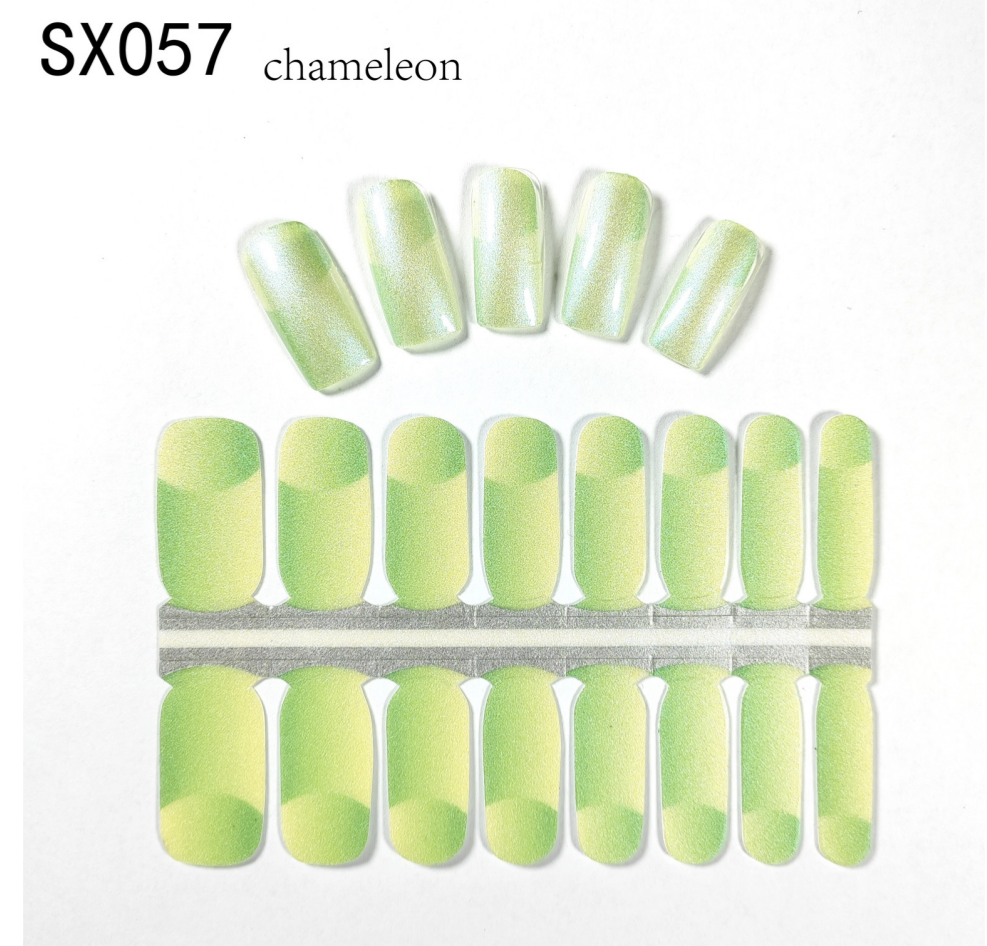 16 Count Kikilee Stock Wraps - Chameleon (Not all top coats cooperate)