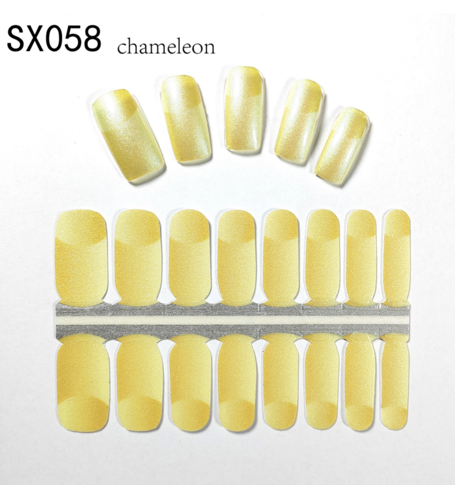 16 Count Kikilee Stock Wraps - Chameleon (Not all top coats cooperate)