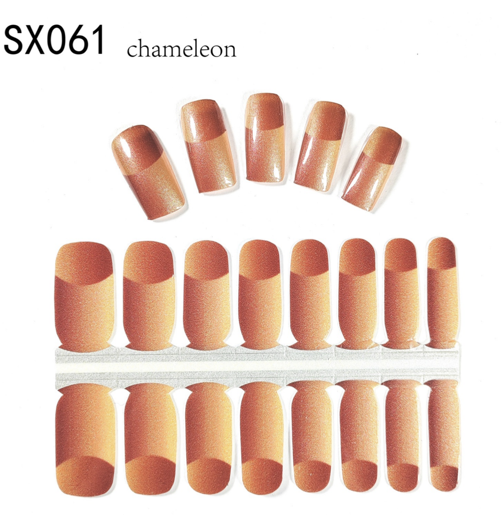 16 Count Kikilee Stock Wraps - Chameleon (Not all top coats cooperate)