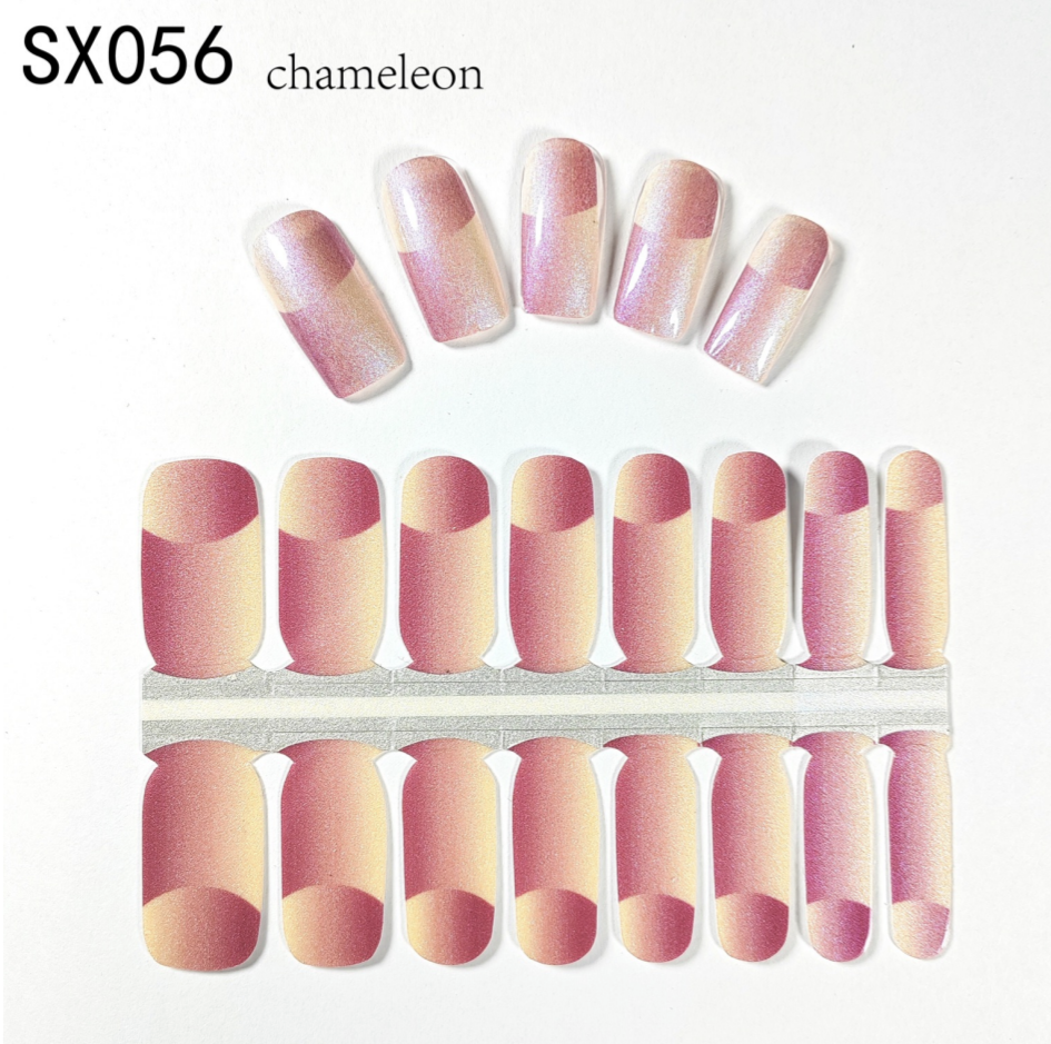 16 Count Kikilee Stock Wraps - Chameleon (Not all top coats cooperate)