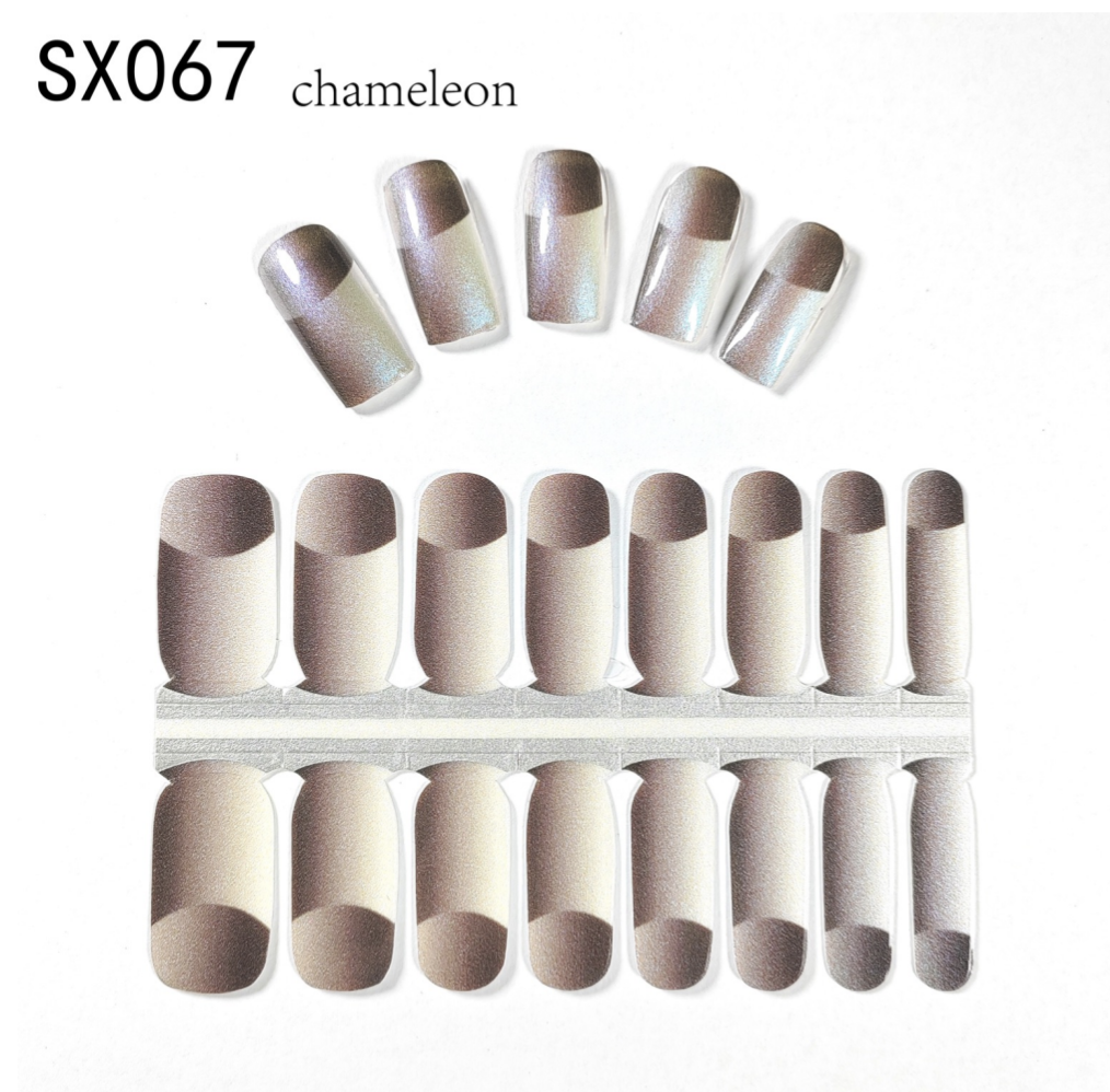 16 Count Kikilee Stock Wraps - Chameleon (Not all top coats cooperate)