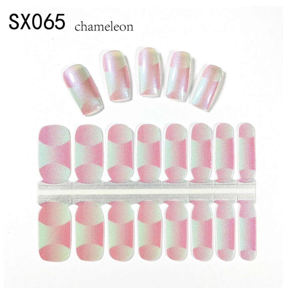 16 Count Kikilee Stock Wraps - Chameleon (Not all top coats cooperate)