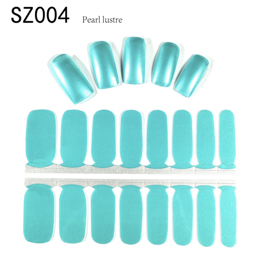 16 Count Kikilee Stock Wraps - Pearl Finish (Not all top coats cooperate)