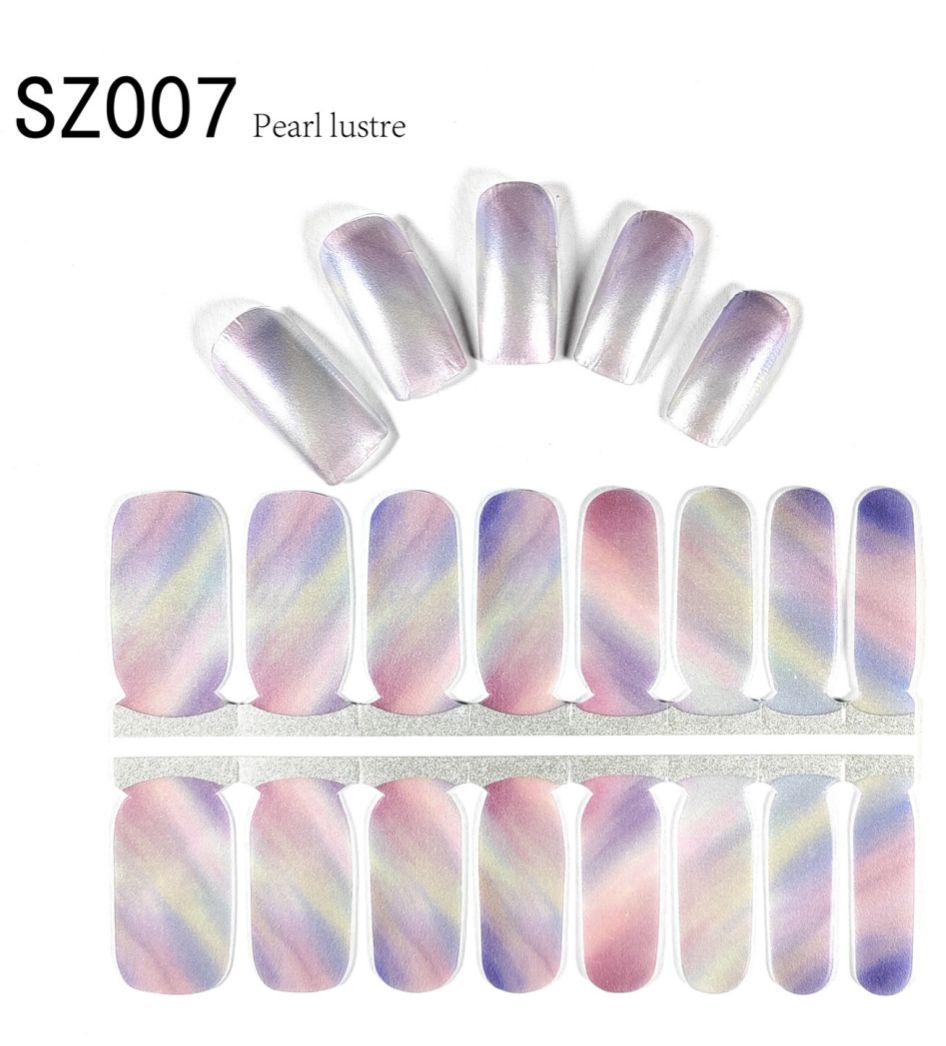 16 Count Kikilee Stock Wraps - Pearl Finish (Not all top coats cooperate)