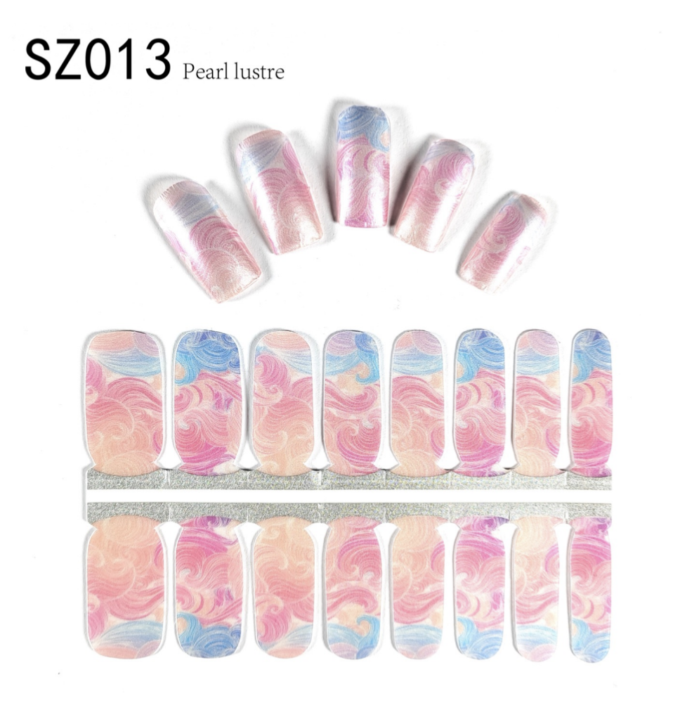 16 Count Kikilee Stock Wraps - Pearl Finish (Not all top coats cooperate)