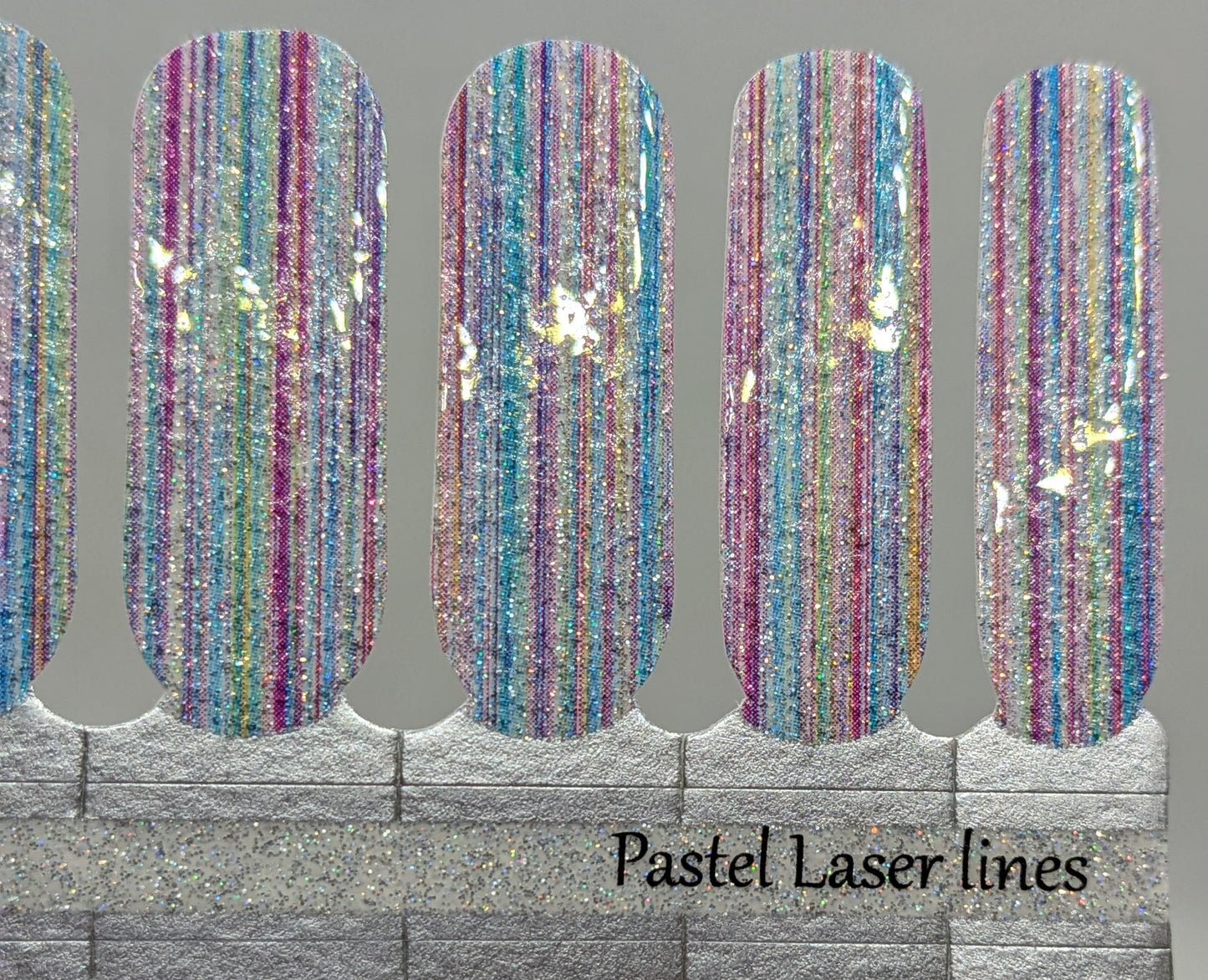 Pastel Laser Lines