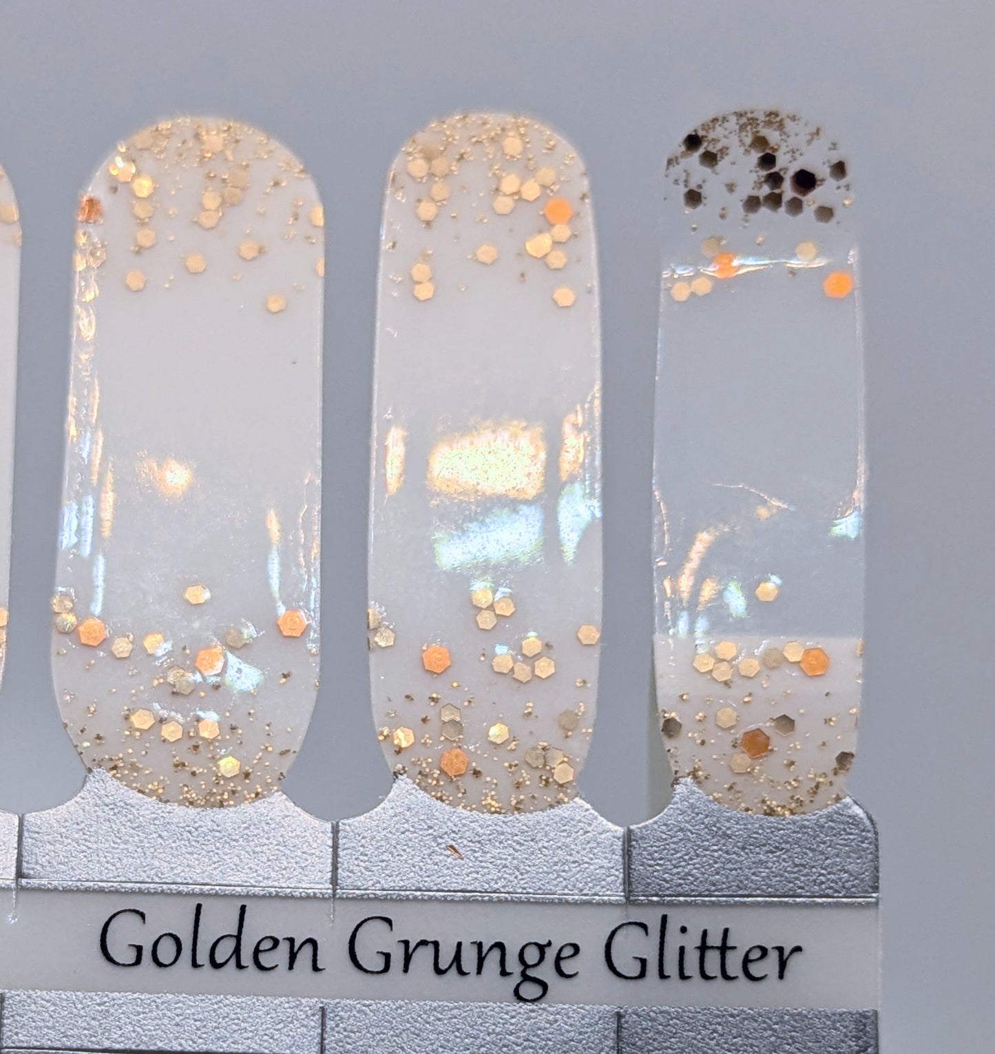 Golden Grunge Glitter