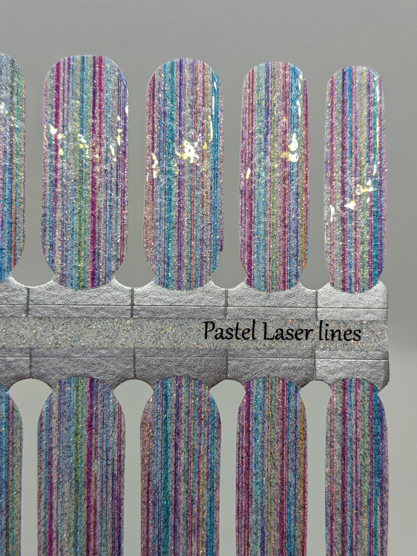 Pastel Laser Lines