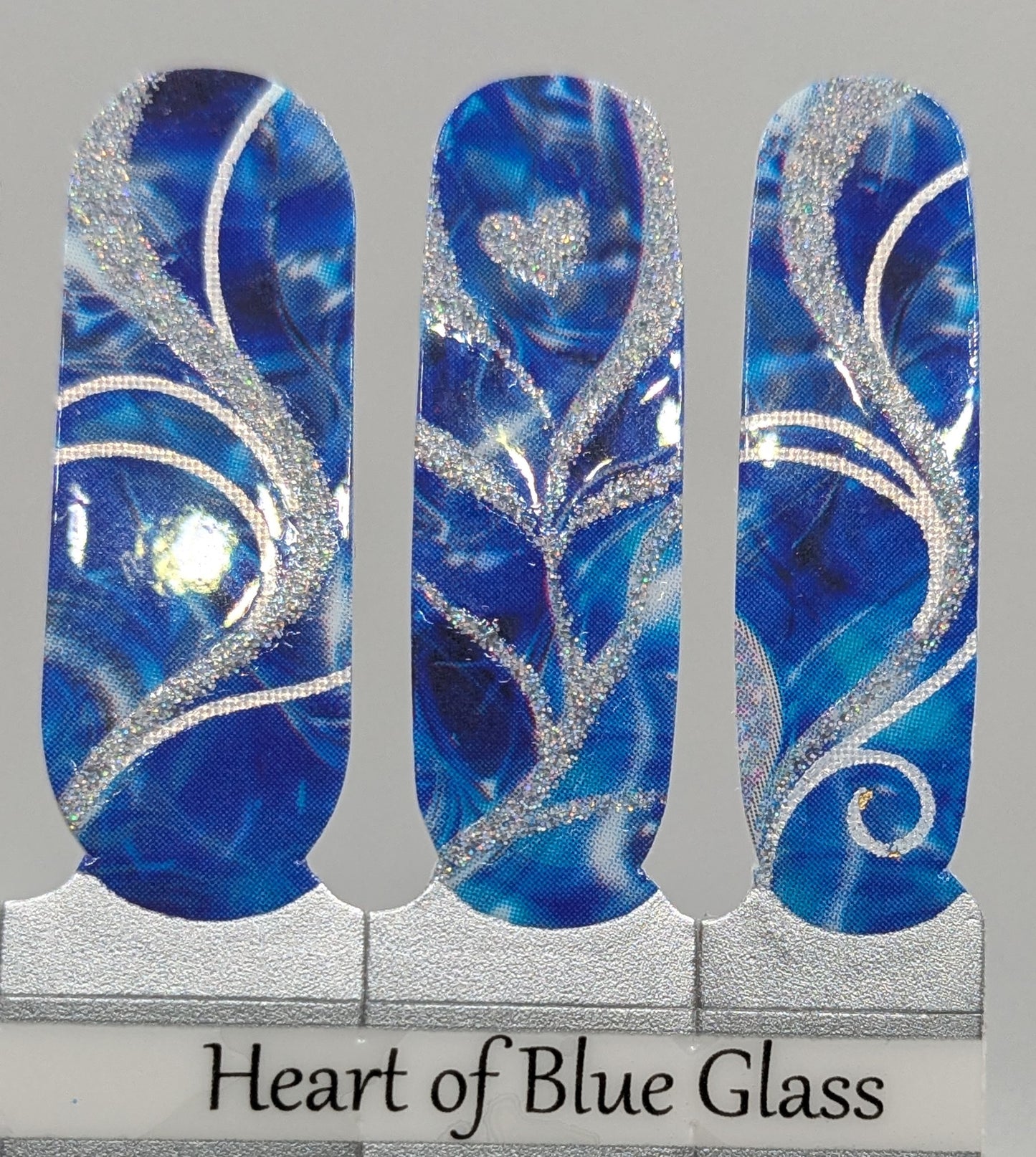 Heart of Blue Glass