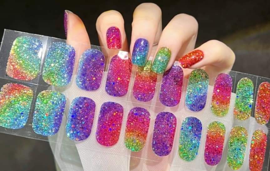 20 Ct Kikilee Gel-like Wraps - No Lamp Required! (No top coat needed!)
