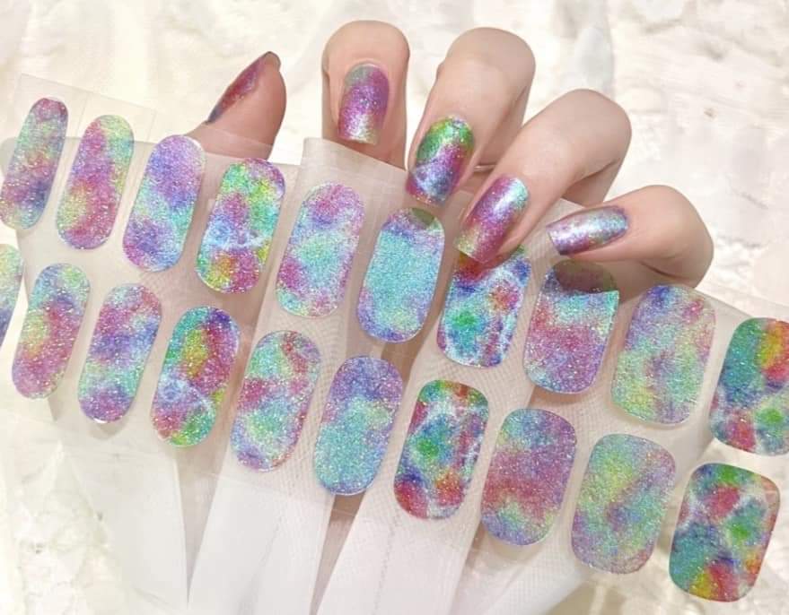 20 Ct Kikilee Gel-like Wraps - No Lamp Required! (No top coat needed!)