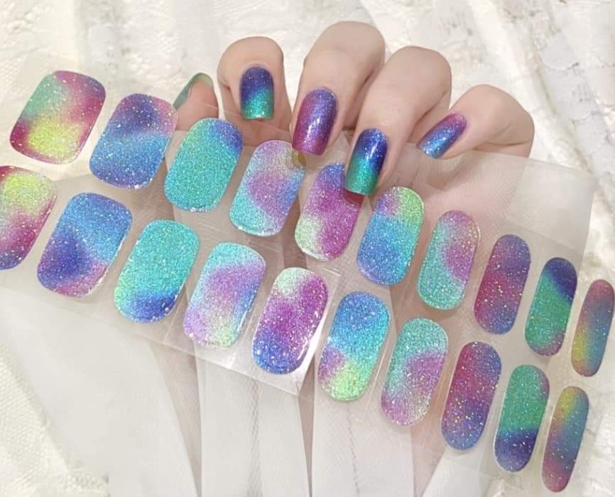 20 Ct Kikilee Gel-like Wraps - No Lamp Required! (No top coat needed!)