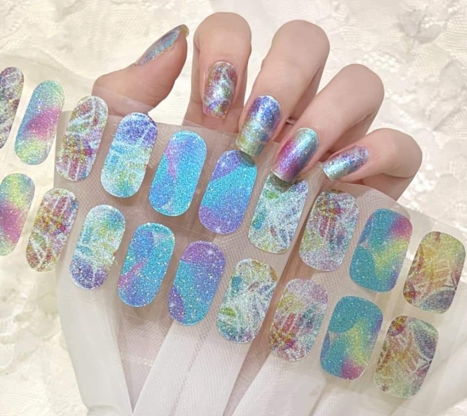 20 Ct Kikilee Gel-like Wraps - No Lamp Required! (No top coat needed!)