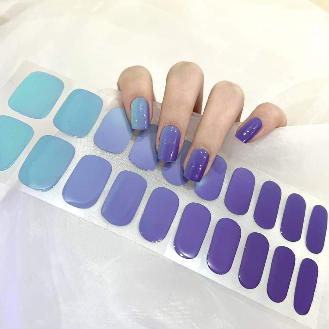 20 Ct Kikilee Gel-like Wraps - No Lamp Required! (No top coat needed!)