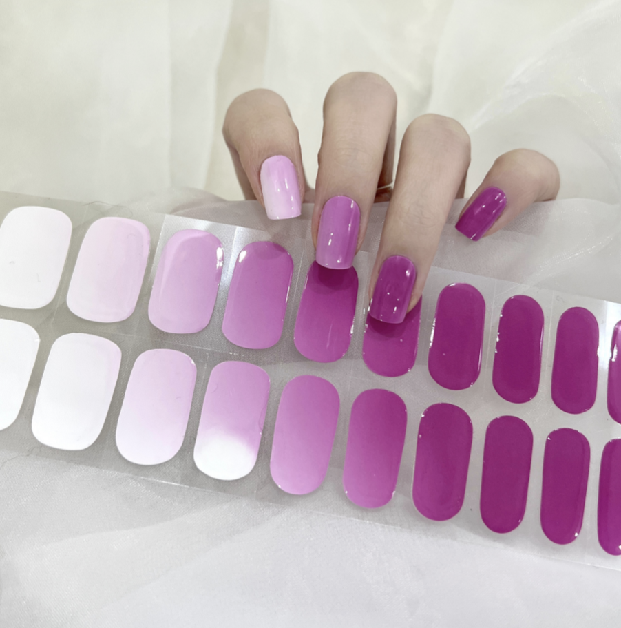20 Ct Kikilee Gel-like Wraps - No Lamp Required! (No top coat needed!)