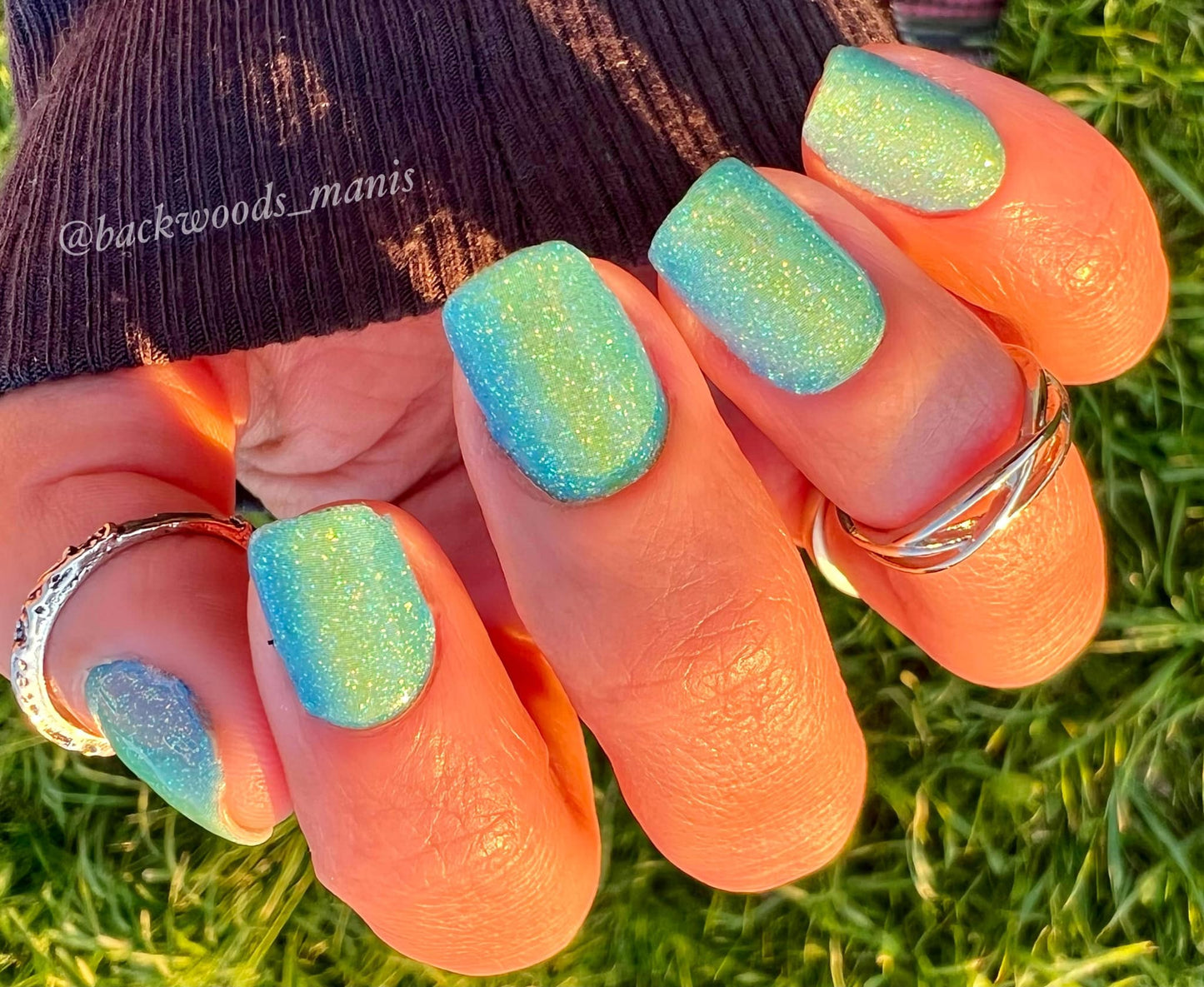Neon Caribbean Waters