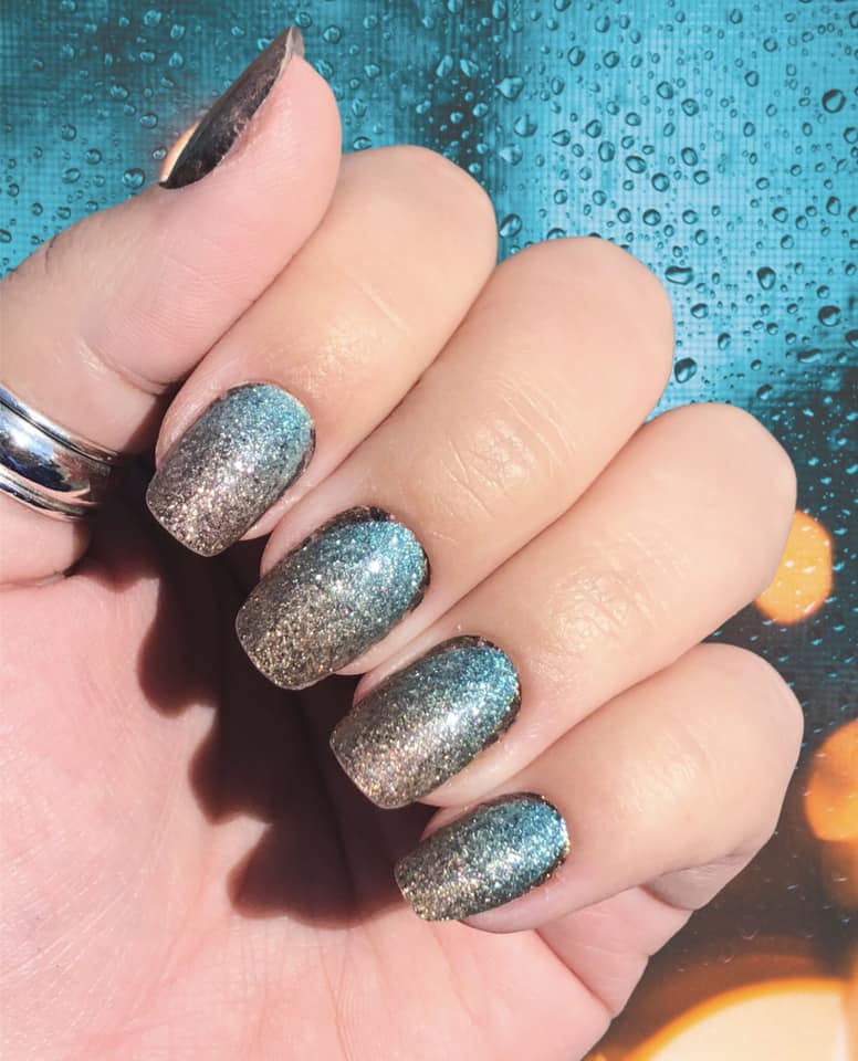 Chocolate Glitter Taco