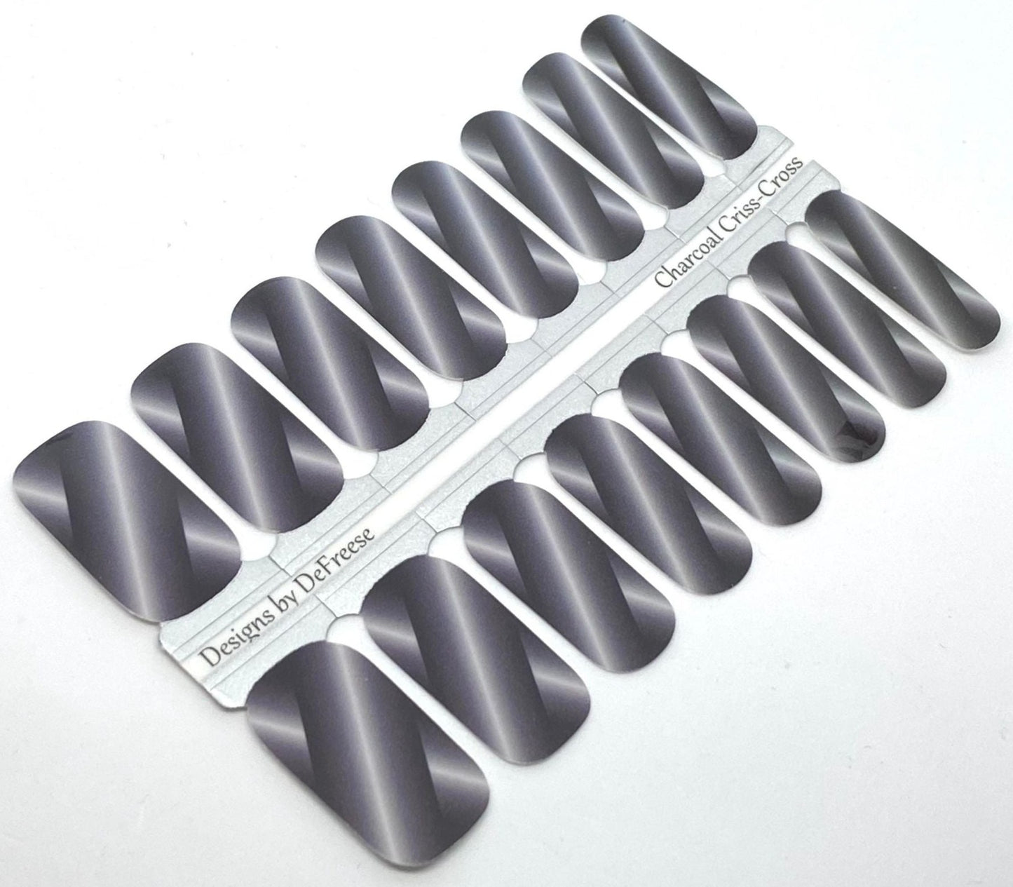 Charcoal Criss-Cross