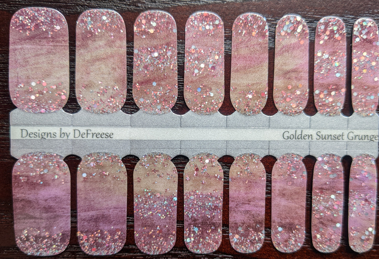 Golden Sunset Grunge