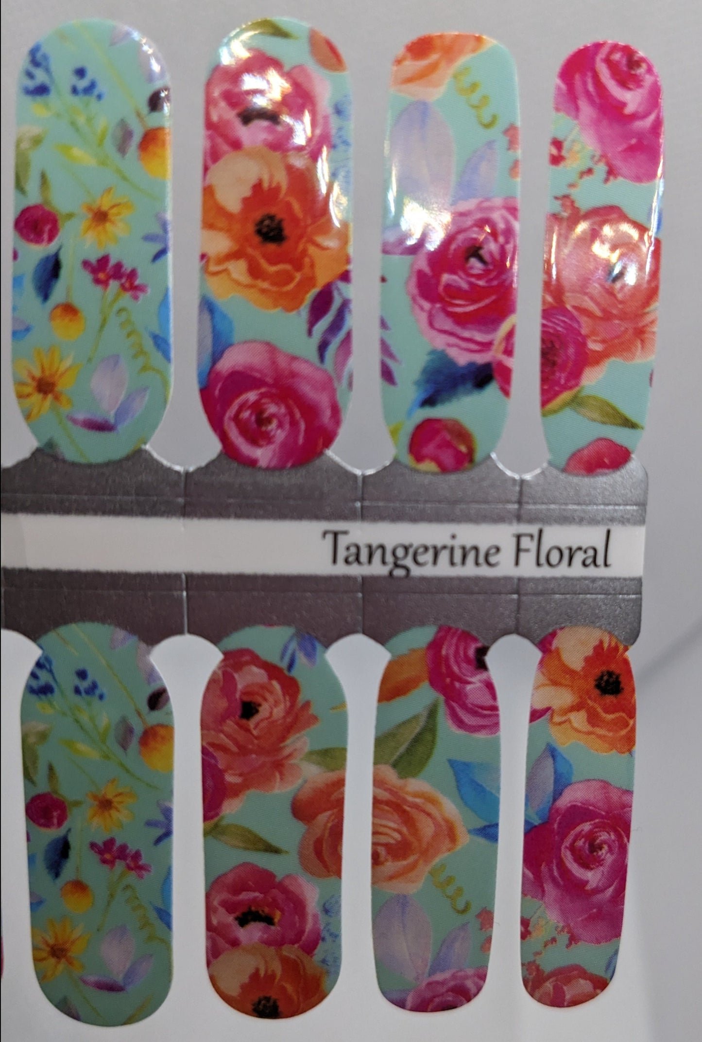 Tangerine Floral