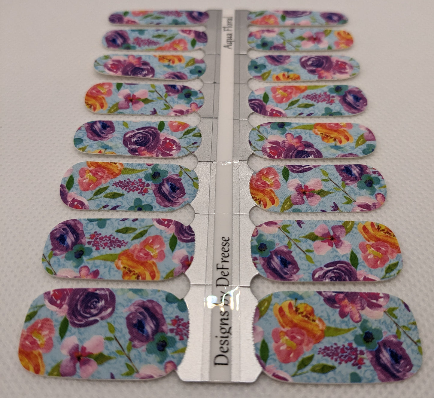 Aqua Floral