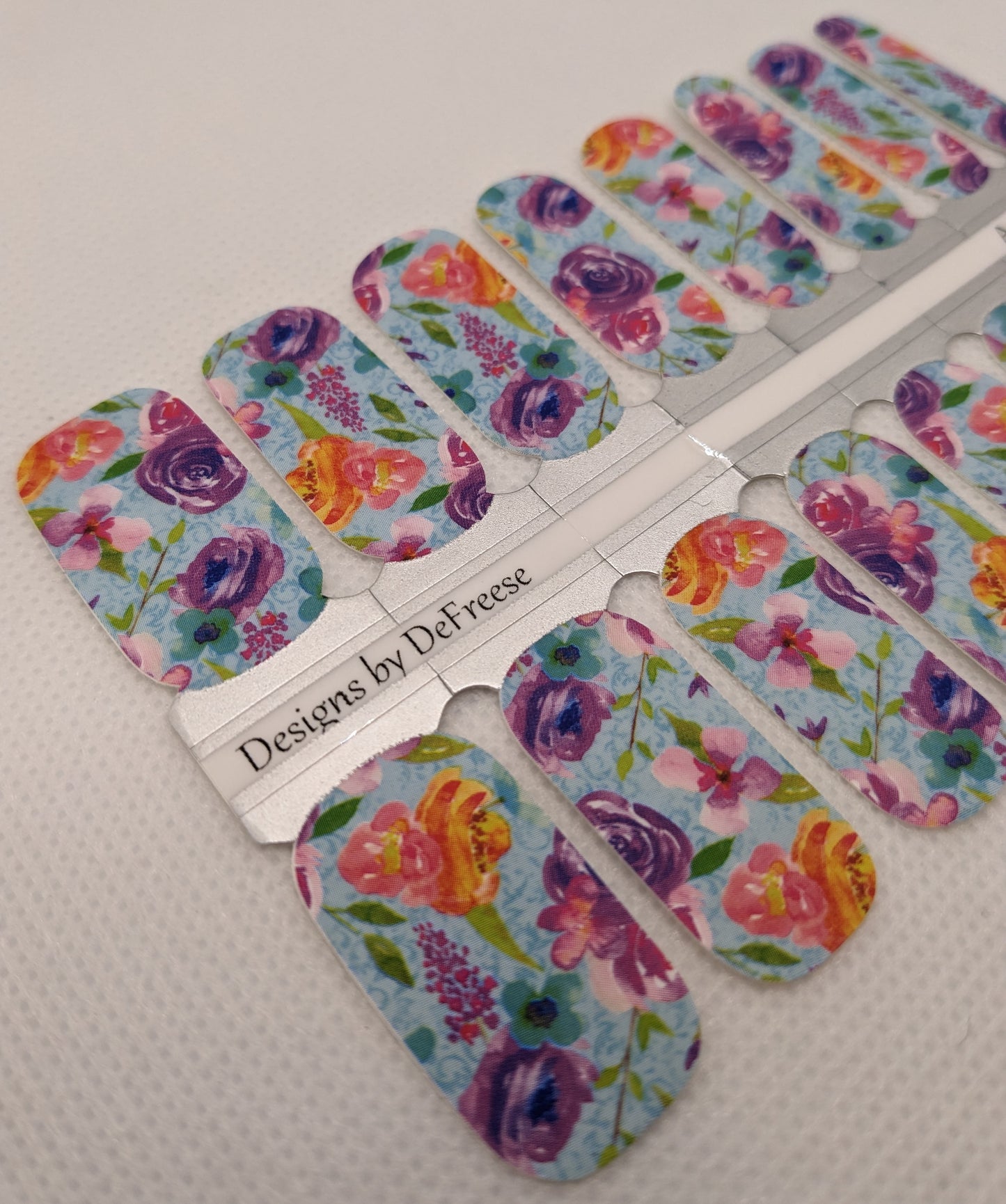 Aqua Floral