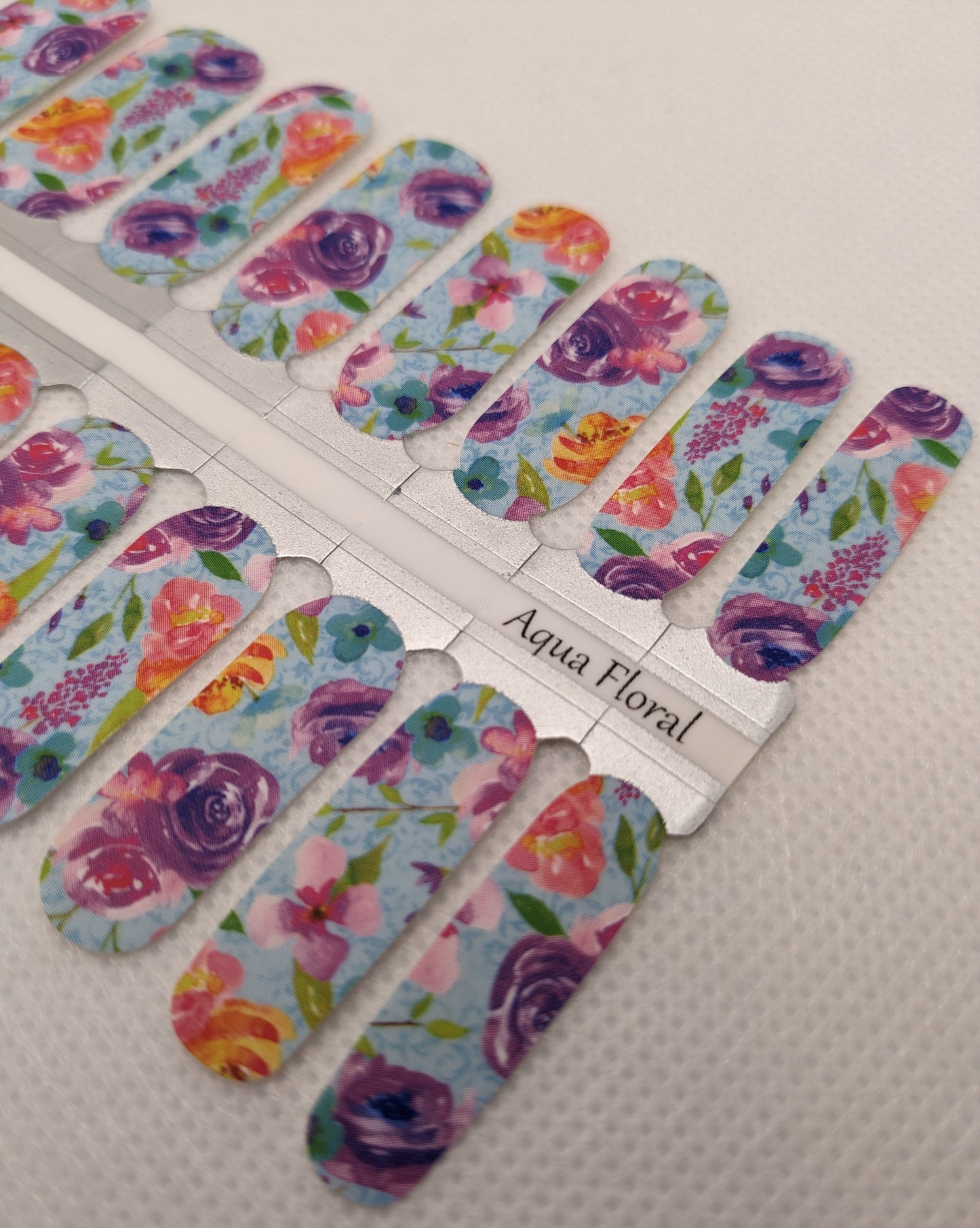 Aqua Floral