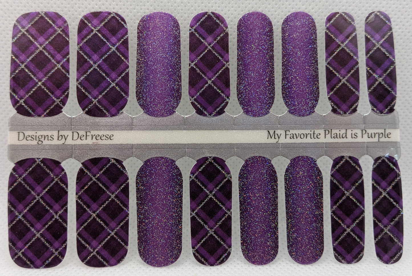 My Favorite Plaid is Purple