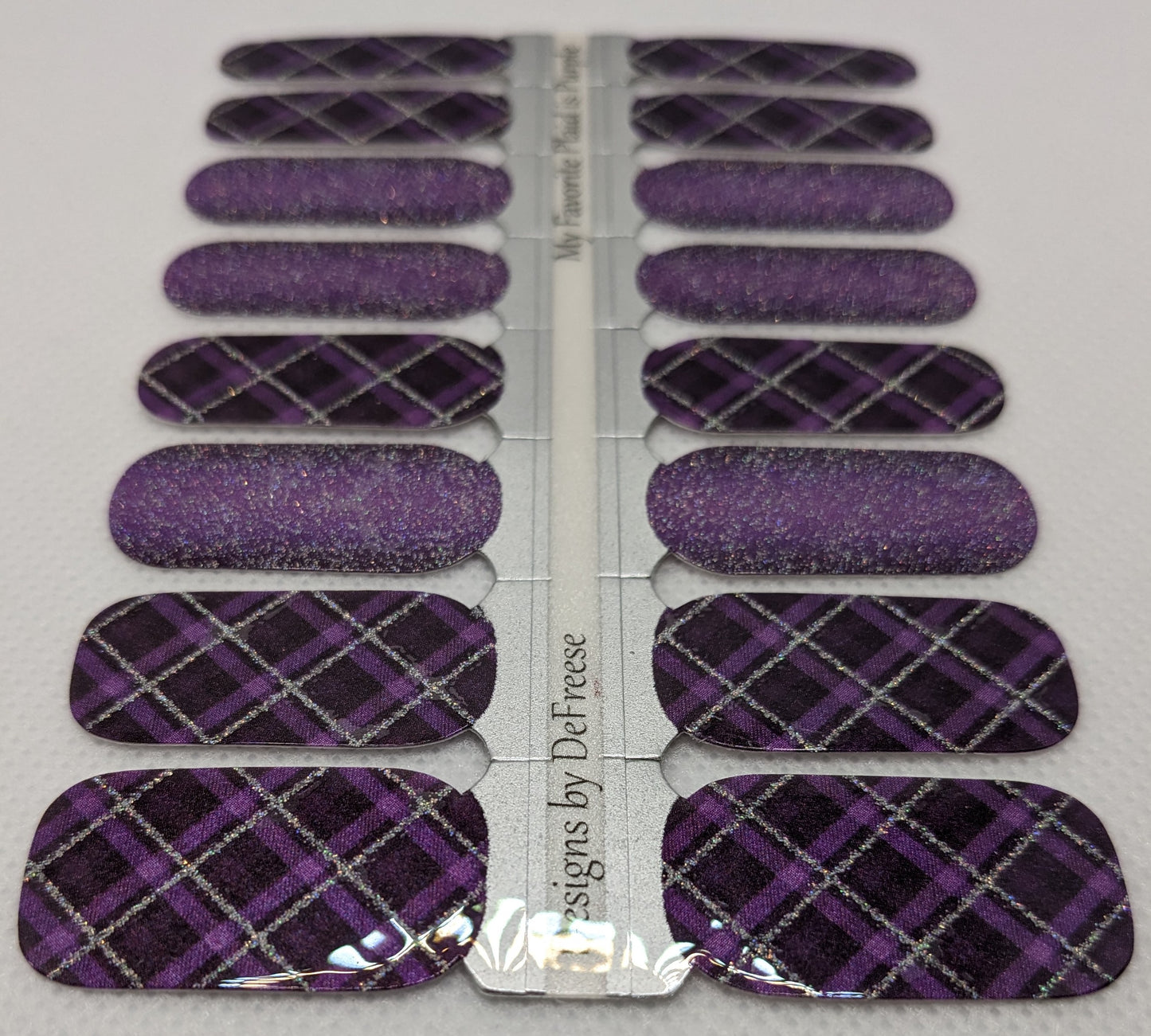 My Favorite Plaid is Purple