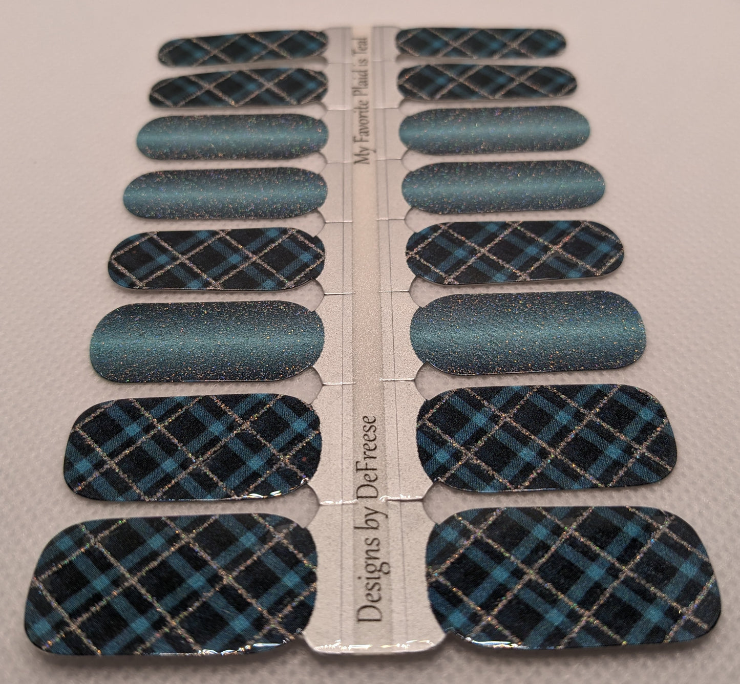 My Favorite Plaid is Teal