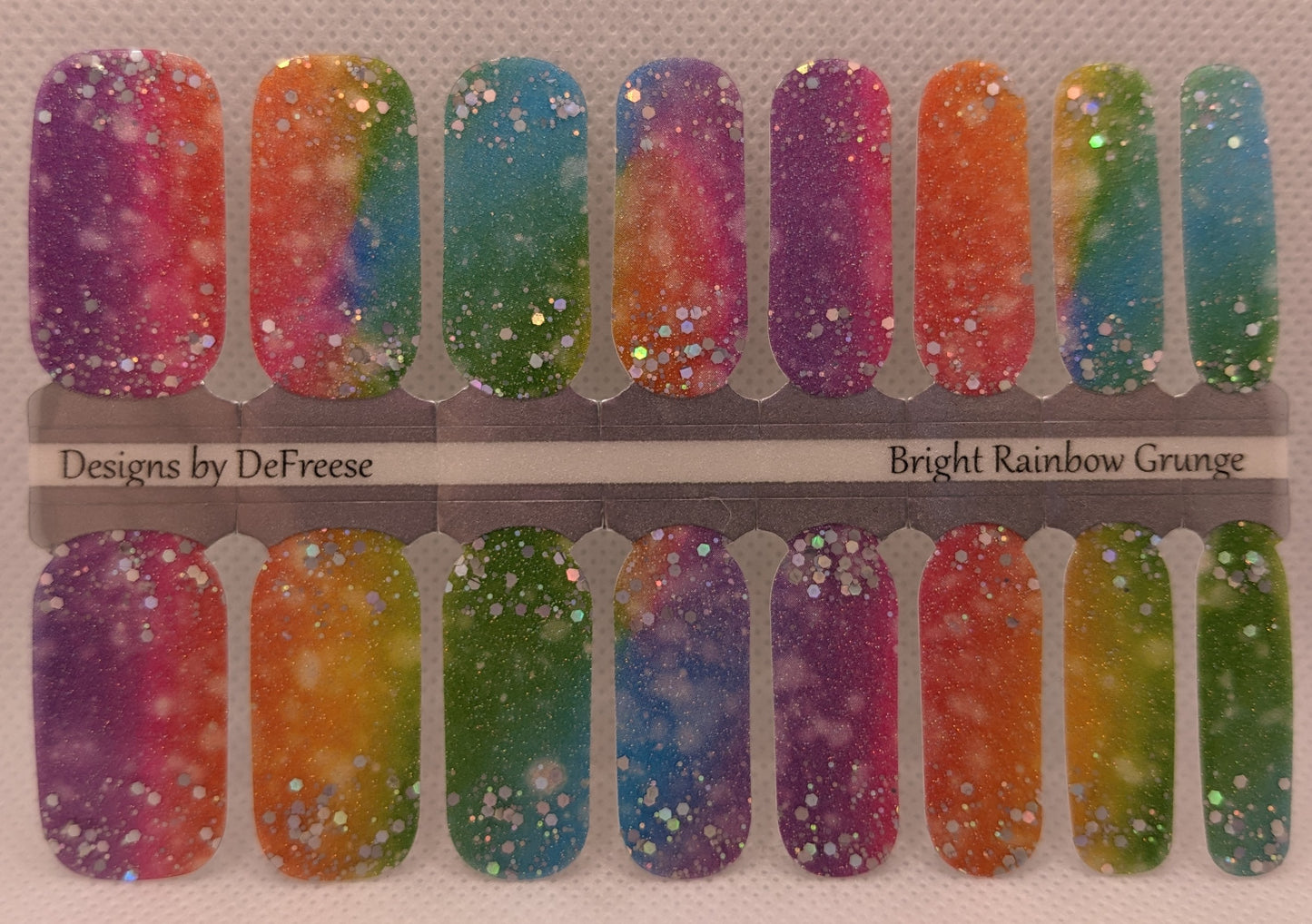 Bright Rainbow Grunge