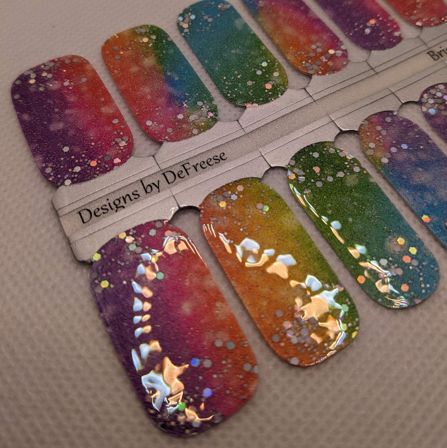Bright Rainbow Grunge