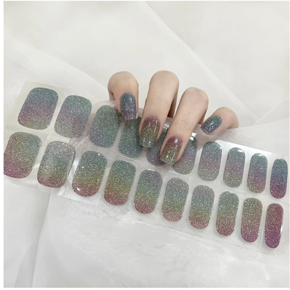 20 Ct Kikilee Gel-like Wraps - No Lamp Required! (No top coat needed!)