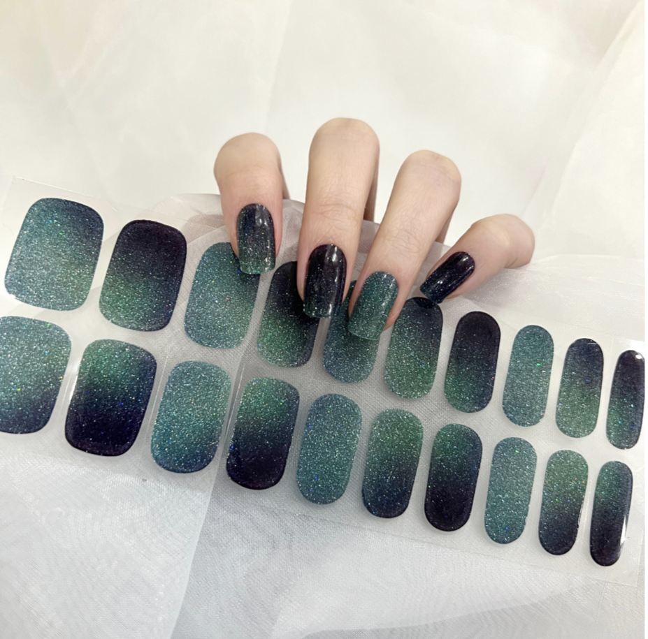 20 Ct Kikilee Gel-like Wraps - No Lamp Required! (No top coat needed!)