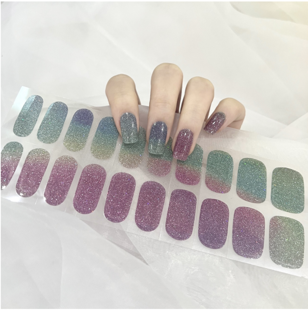 20 Ct Kikilee Gel-like Wraps - No Lamp Required! (No top coat needed!)