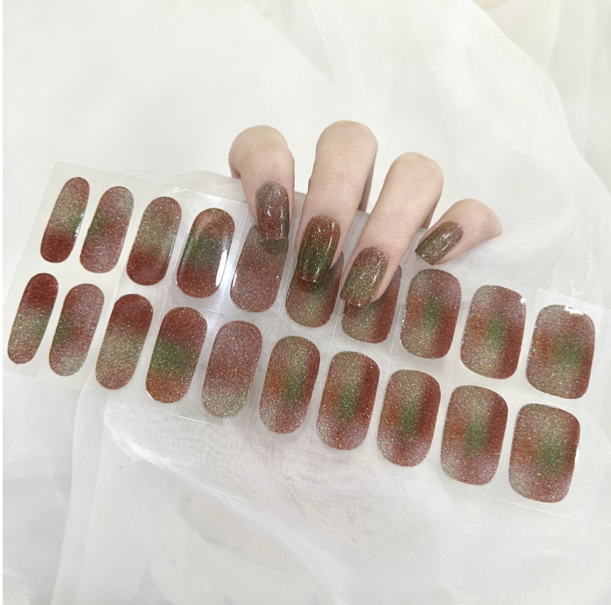 20 Ct Kikilee Gel-like Wraps - No Lamp Required! (No top coat needed!)