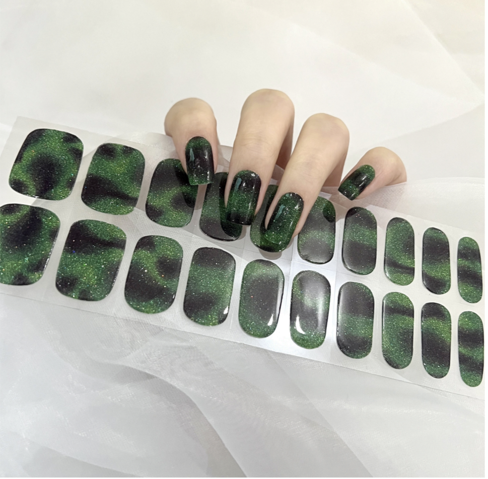 20 Ct Kikilee Gel-like Wraps - No Lamp Required! (No top coat needed!)