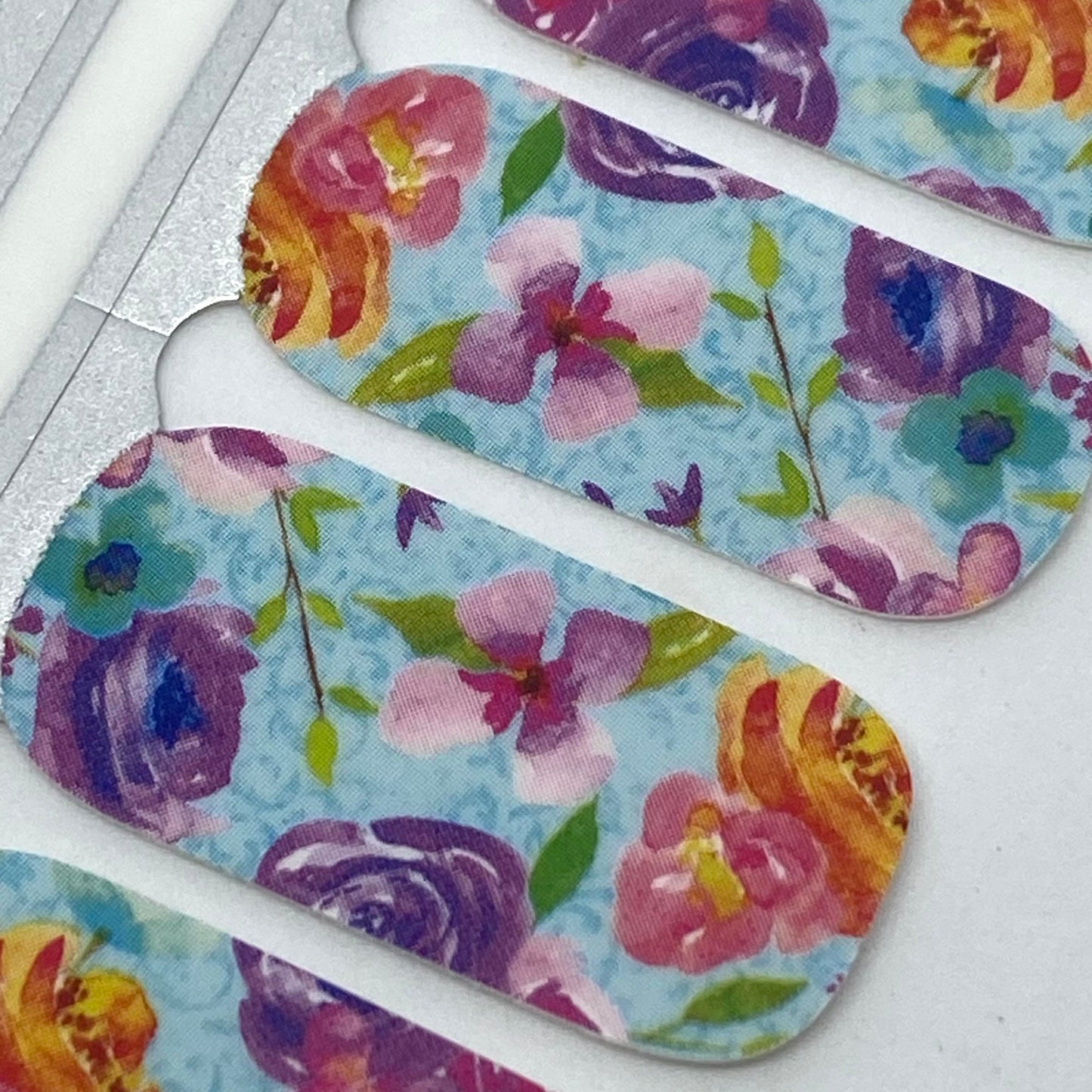 Aqua Floral