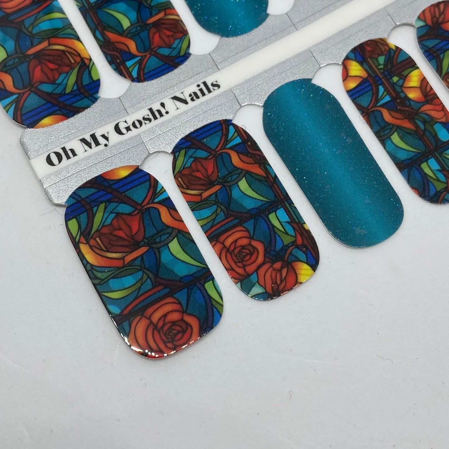 Stained Glass Roses