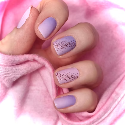 Glitter Rain - Rose Gold